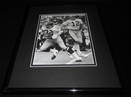 Terry Bradshaw Franco Harris Framed 11x14 Photo Display Steelers - £27.05 GBP