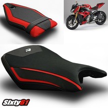 BMW S1000R Seat Covers 2014-2015, 2017-2020 Black Red Luimoto Technik Tec-Grip - £220.62 GBP