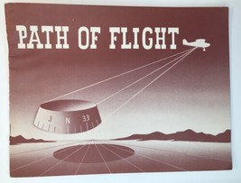 Vintage 1957 Path of Flight Navigation Booklet Civil Aeronautics Adminis... - $15.00