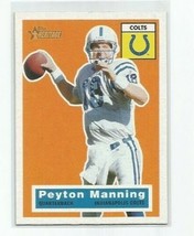 Peyton Manning (Indianapolis Colts) 2001 Topps Heritage Card #25 - £3.89 GBP