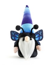 Blue Butterfly Gnome Pocket Sized Plush Figurine 9" High  "Murphy" is a Friend