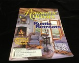 Romantic Homes Magazine September 2001 Rustic Retreat, Vintage Linens - $12.00