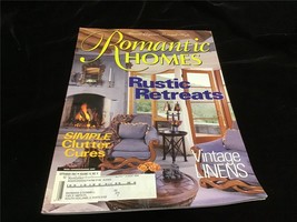 Romantic Homes Magazine September 2001 Rustic Retreat, Vintage Linens - £9.57 GBP