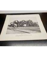 N&amp;W Giants of the Steam Age 12 x 16 B&amp;W Lithograph - £25.51 GBP