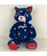 Build A Bear DC Comics Wonder Woman 17&quot; Plush Stuffed Animal Toy Blue Ca... - $29.65