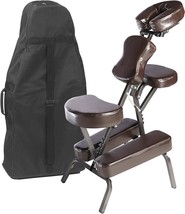 Master Massage Bedford Portable Lightweight Massage Chair, Coffee (46463R), With - £204.49 GBP