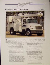 1994 Freightliner FL70 Utility Truck Specifications Sheet - $10.00
