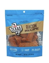 HEB Texas Pets Bacon recipe dog treats 12 oz. lot of 2 - $49.47