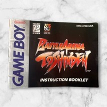 (Manual Only) Battle Arena Toshinden Nintendo Game Boy Authentic - $4.30