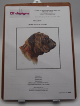 CR Designs &quot;Bulldog&quot; #D006 Cross Stitch Pattern Chart - £10.54 GBP