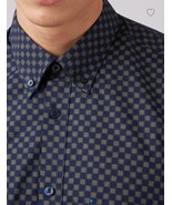 XL Ben Sherman Optical Geo Print Shirt - Loden $105 BNWTS - €34,71 EUR