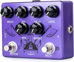 Caline Pedals Reverb Delay Effects Repeat Preamp Acoustic Electric Guita... - £54.23 GBP