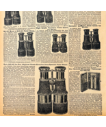 1969 Binoculars Field Glass 1901 Repro Advertisement Sears Outdoor Suppl... - $363.77 MXN