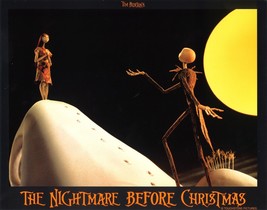 Tim Burton&#39;s The Nightmare Before Christmas (1993) Original Lobby Card Set Rare - £282.15 GBP