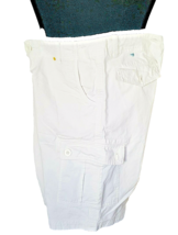 One Tough Brand Cargo Shorts Men&#39;s 36 in waist Walking Casual White Activewear - £14.94 GBP