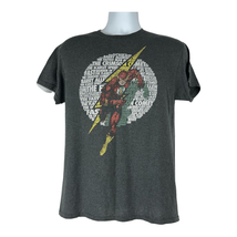 DC Comics Men&#39;s Flash Crew Neck Short Sleeved T-Shirt Size Medium - $17.77