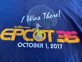 Disney Parks Epcot 35th Anniversary Figment I Was There 2017 Tee T-Shirt Sz M - £21.24 GBP