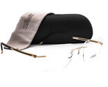 Silhouette Women's Eyeglasses 5260 20 6062 5263 Titan Gold&amp;Brown Rimless... - $349.99