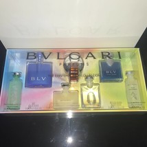 VINTAGE Bvlgari  Parfums The Contemporary Collection 7x mini - new in foil!! lim - $148.00