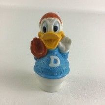 Disney Donald Duck Day At The Ball Park Baseball Player Figure Vintage A... - $14.80