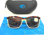 Costa Sunglasses Anaa ANA 105 Shiny Retro Tortoise Cream Mint Frames Cop... - $83.93
