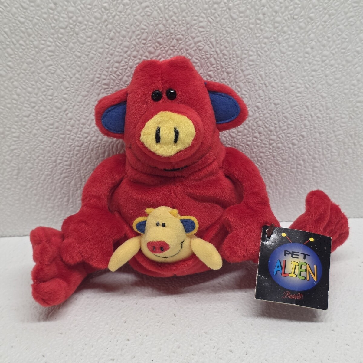 Bestever 1997 Pet Alien Big Tunder Little Tunder Plush Vintage With Tag - $29.60