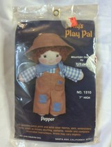 Vtg Titan Needlecraft Pollys Play Pal Mountain Doll Kit &quot;Pepper&quot; Doll Kit 1982 - £12.45 GBP
