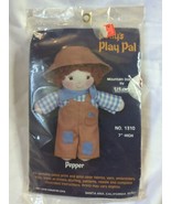 Vtg Titan Needlecraft Pollys Play Pal Mountain Doll Kit &quot;Pepper&quot; Doll Ki... - £12.65 GBP