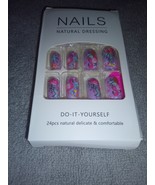 24 pcs Nails DO it Yourself - Press on Nails - Brand New - $185.41 MXN