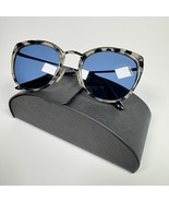 Prada SPR 20U HU7-219 Grey Tortoise Blue Lens Sunglasses 54-22-140 - $1,667.90 MXN