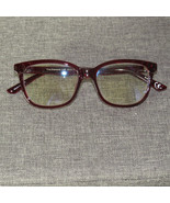 Prive Revaux The Diamond LHF Cranberry Blue Light Glasses Readers +0.00 - $12.50