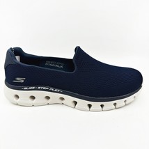 Skechers Go Walk Glides Step Flex Navy Womens Size 11 Casual Shoes - £43.92 GBP