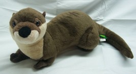 Wild Republic Nice Soft Brown River Otter 15" Plush Stuffed Animal Toy 2013 - $18.32