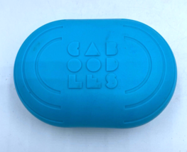 Vintage Caboodles 90&#39;s Soap Holder Blue Dish Travel Container - £14.71 GBP