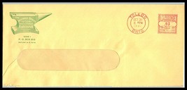 1946 US Cover - Bostwick Braun Co, Hardware, Toledo, Ohio, Meter G5 - £2.21 GBP