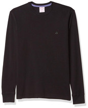 Brooks Brothers Black/Black Long Sleeve Crewneck Tee T-Shirt, L Large 8128-4 - £27.05 GBP