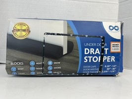 Universal Door Bottom Seal Stopper Under Draft Guard fr 30-36&quot; Door .25-... - $9.85