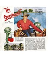 Johnson Sea Horse 25 Outboard Boat Motor 1952 Advertisement Gary Cooper ... - $16.41 CAD