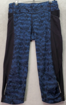 Athleta Cropped Legging Women Size XS Multi Polyester Elastic Waist Straight Leg - £14.54 GBP