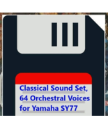 Classical Sound Voice Set for Yamaha SY77 on Floppy Disk, 64 Orchestral ... - €12,89 EUR