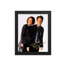 Gillian Anderson and David Duchovny X Files signed promo photo Reprint - £51.89 GBP