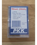 NOS PPK Card Box 25 Cards baseball card box holder plastic lot of 6 - $13.99