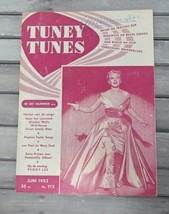 Peggy Lee &quot;Tuney Tunes&quot; June 1953 Magazine Frank Sinatra Vtg Htf Dutch Music - £16.01 GBP