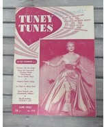 Peggy Lee &quot;TUNEY TUNES&quot; June 1953 Magazine Frank Sinatra VTG HTF Dutch M... - £15.75 GBP