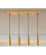 LIANGMH 4 Light Modern Pendant Light Kitchen Light Fixture Dimmable LED ... - £84.79 GBP