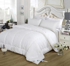 1pc Quilted Thick Comforter, Filled Down Alternative Comforter, Warm Winter Mini - £104.62 GBP