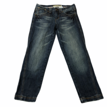 MUDD Jeans Capris Juniors Size 3 Dark Blue Wash Pockets - £13.55 GBP