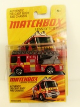 Matchbox 2011 Lesney Edition Dennis Sabre Fire Truck With Ladder Mint On Card - $24.99