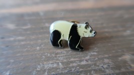 Vintage Enamel Panda Bear Lapel Pin 7/8&quot; - £9.51 GBP