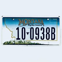  United States Montana Carbon County Passenger License Plate 10 0938B - £13.18 GBP